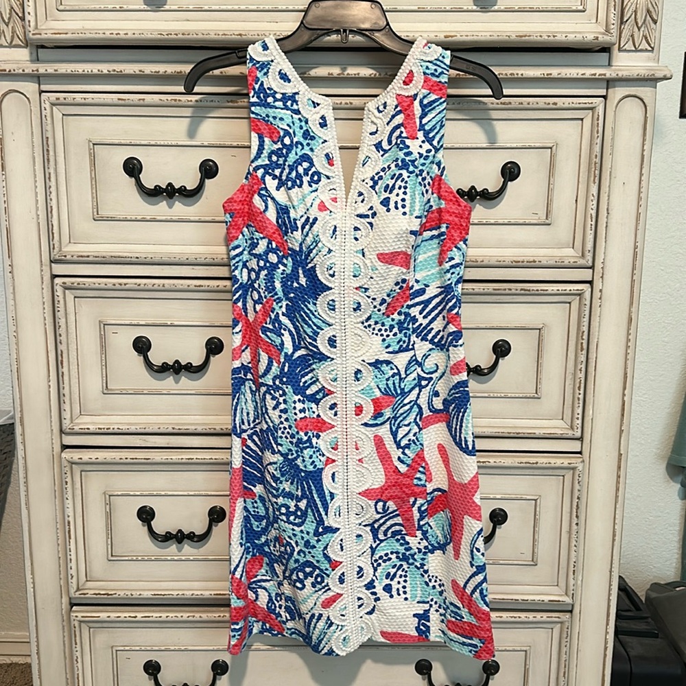Lilly Pulitzer 2 She She Shells Janice Shift Dress